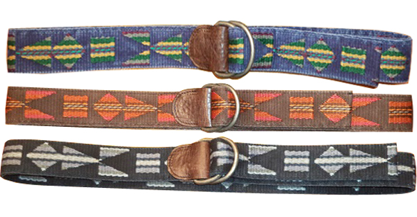 woven web belts